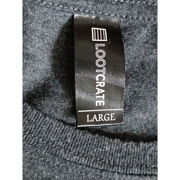 The Walking Dead Negan Graphic T-Shirt Men's Large Lightweight Gray Short Sleeve - Picture 4 of 7